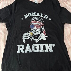 Ronald Ragin Funny Black Graphic T-Shirt